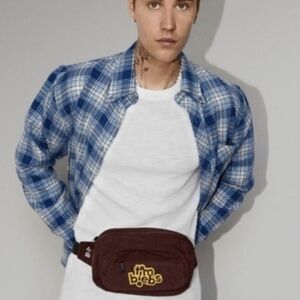 NWT TIM Hortons Justin BIEBS CORDUROY BELT BAG /FANNY PACK